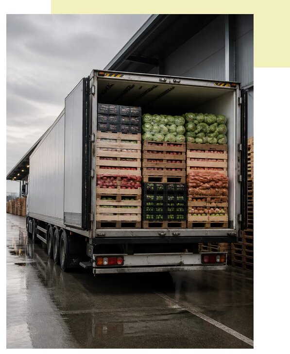 Перевозка плодоовощной продукции в Арсеньев по цене от 5140 р. | Агросервис-Рсн
