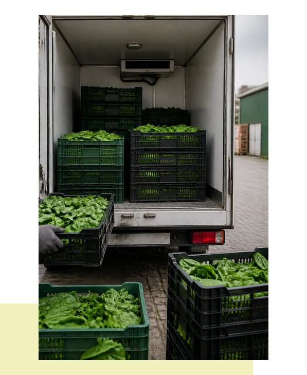 Перевозка шпината в Арсеньев с сохранением свежести продукции